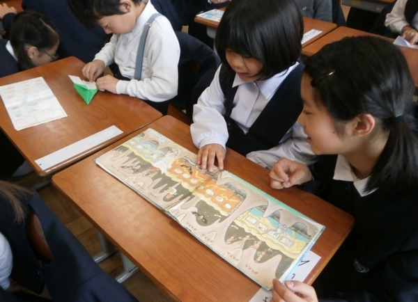 一緒に絵本も読んだよ。