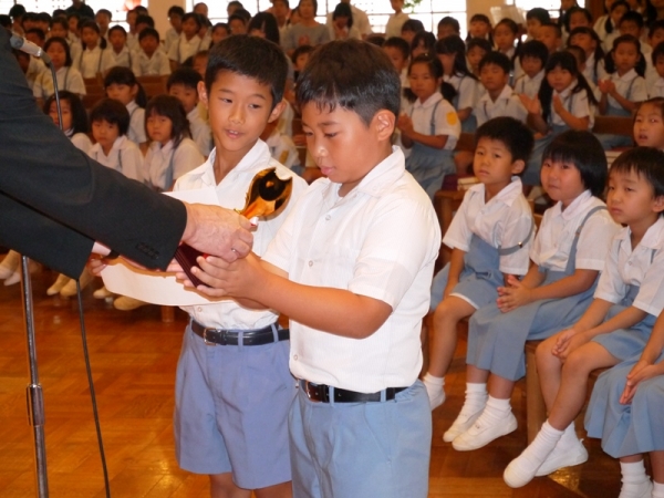 サッカー部表彰