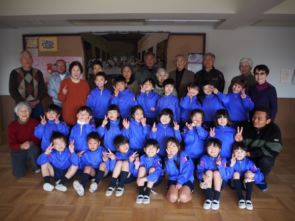 １年２組　集合写真