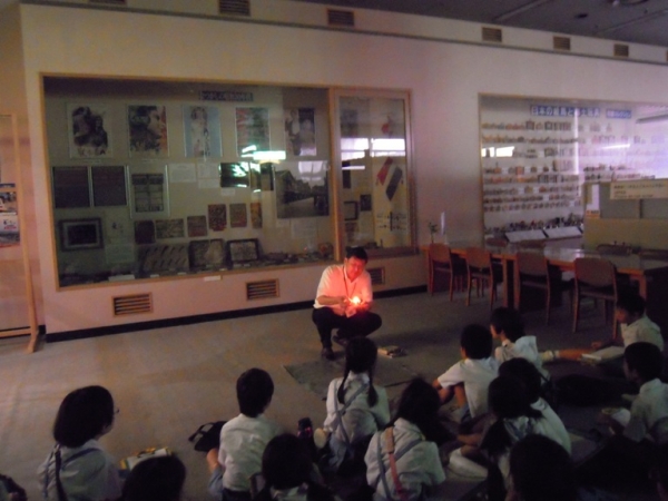 火打ち石を見て大興奮！