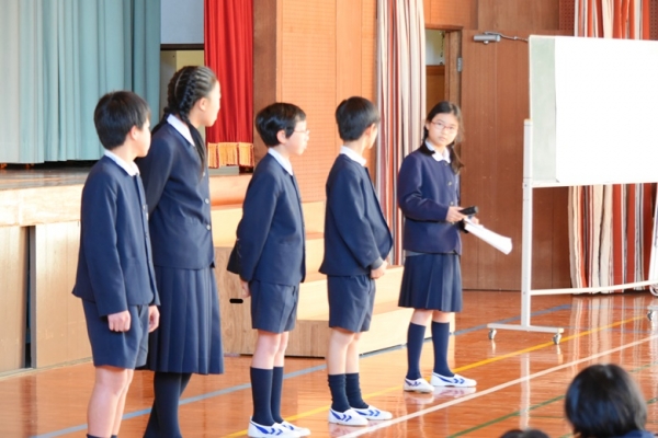 現委員会の役員から説明があります。