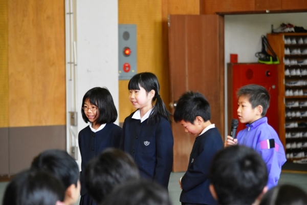 2年生はじめの言葉