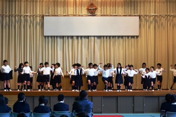 3年生からはよさこい南山のプレゼント！