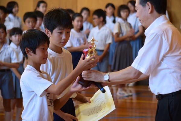 表彰：サッカー部