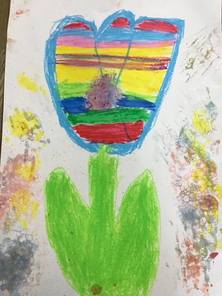 出来上がった作品♪