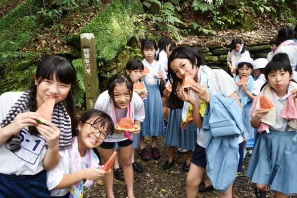 とってもおいしいスイカでした。ごちそうさまでした。