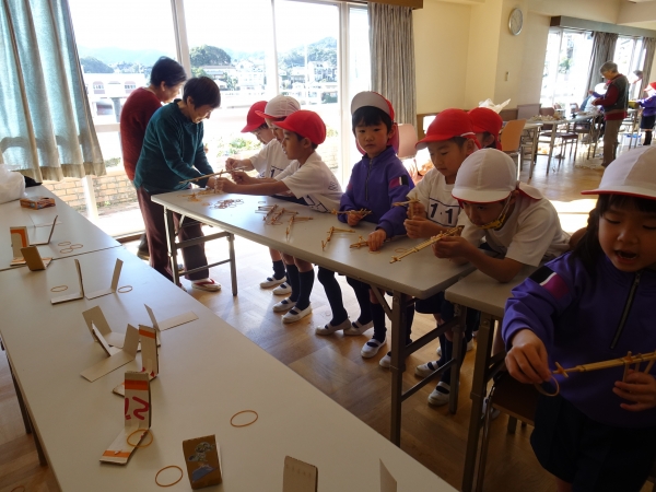 射的：的に当てるのがなかなか難しい！