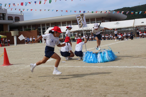 それぞれの種目を行ってゴールへ！