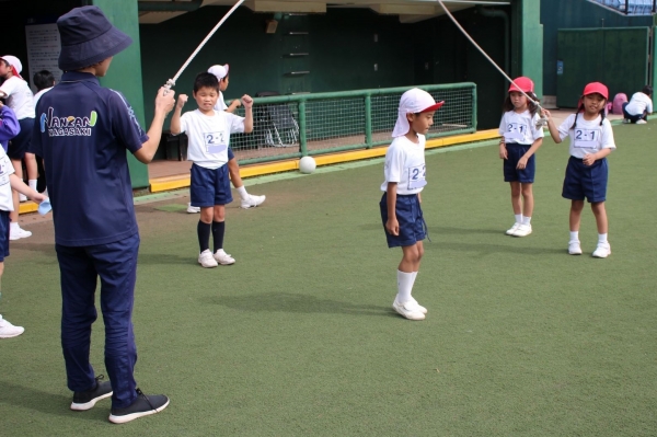 長縄　何回とべるかな？