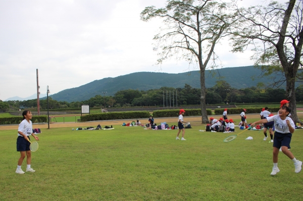 バドミントン日和でした♪