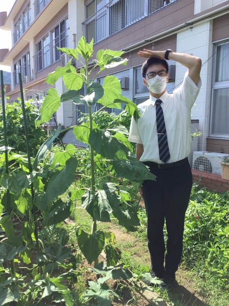 180㎝の先生より　おおきいよ