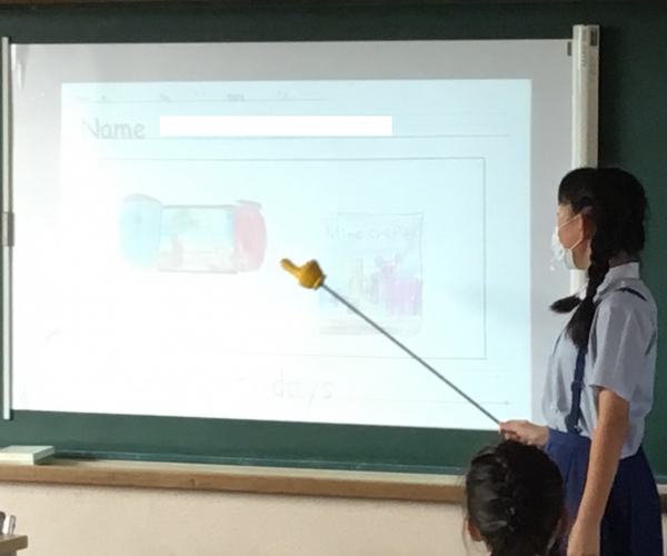 ポイントしてしっかり伝えます！