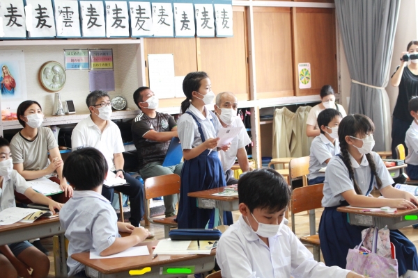 しっかり伝わるように発表します。