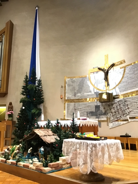 世界中の友達にクリスマスの喜びを