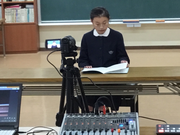 児童代表の言葉