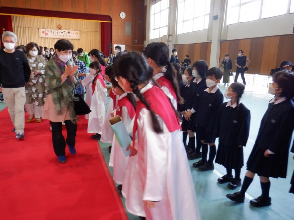 募金活動ありがとうございます