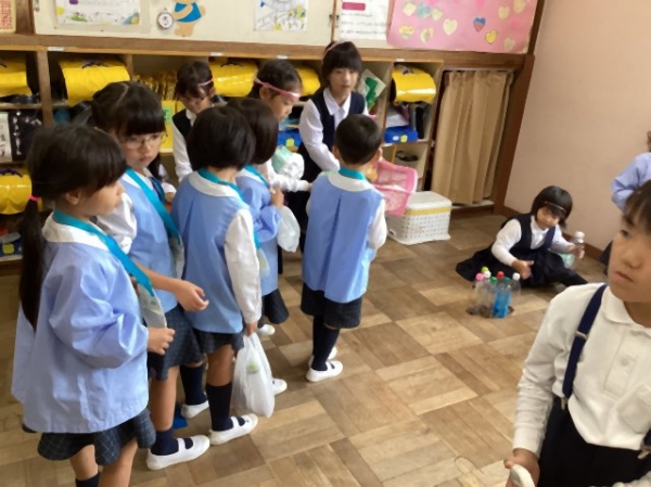 「よーく狙ってね。」