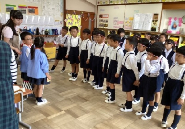 「今日は1日ありがとうございました。また一緒に遊ぼうね。」