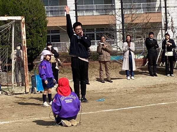 山田先生も5分間とびました！