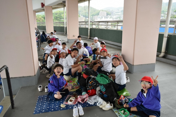 満面の笑みで、はいポーズ!!