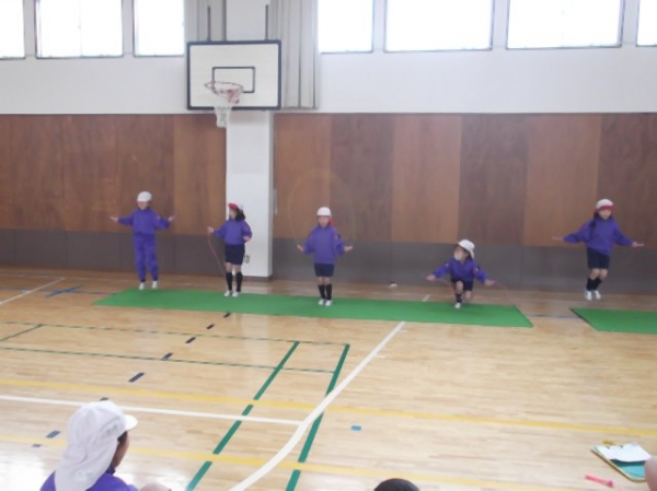 2段とびも上手にできるようになっています。