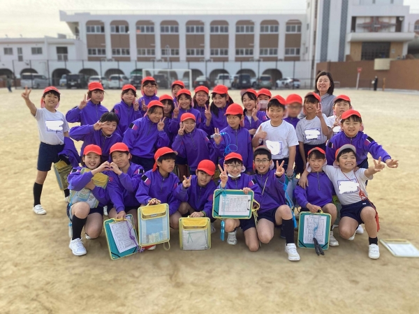 こちらも負けじといい笑顔！みんなお疲れ様！