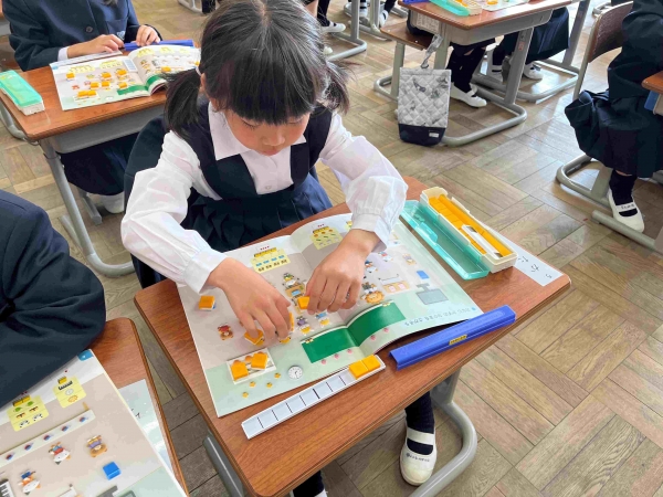 ブロックも上手に使えるようになってきました