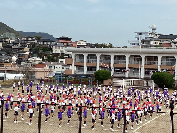 運動会の練習も始まりました。
