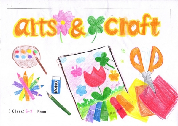 I like arts&crafts best. Because I think it's amazing and fun.