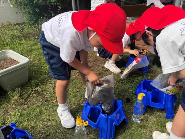 土を入れて･･･