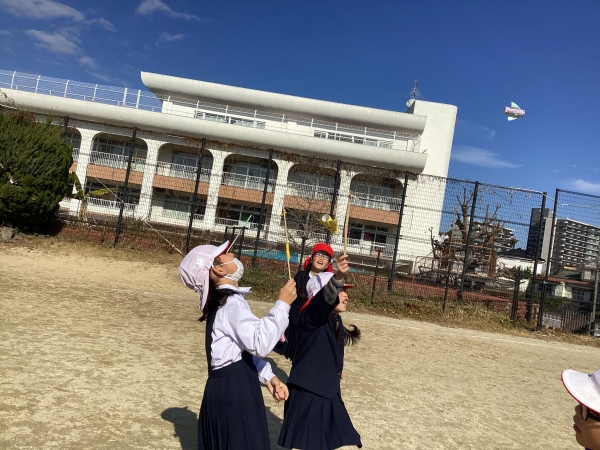 上手にとばせたよ！