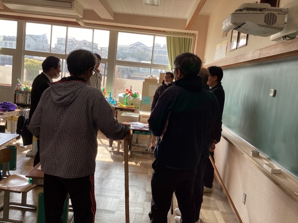 初期対応後の反省会。