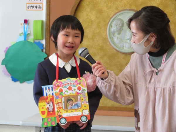 にこにこでインタビューできたよ(*^^*)