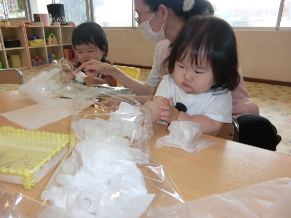 真剣なお顔でがんばっています(^^♪