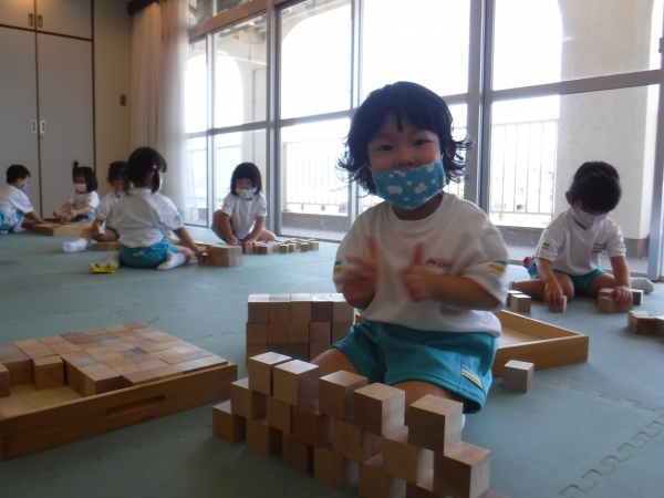 難しい形にも挑戦したよ！！！