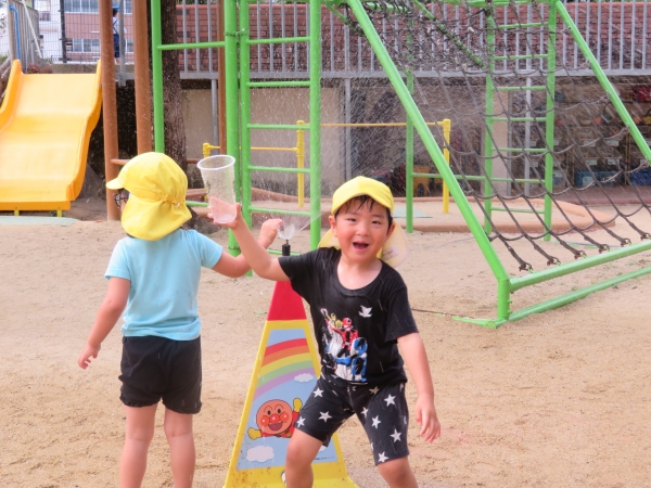 お水気持ち良い～!(^^)!