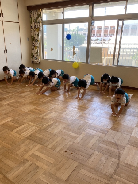 女の子がんばるぞ〜！