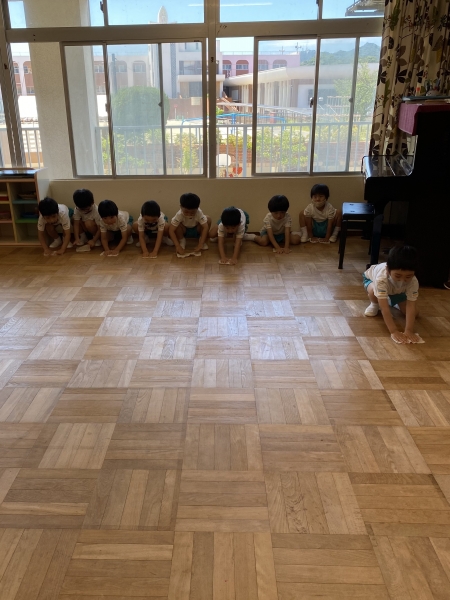 男の子がんばるぞ〜！