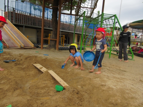 温泉、工事中です！