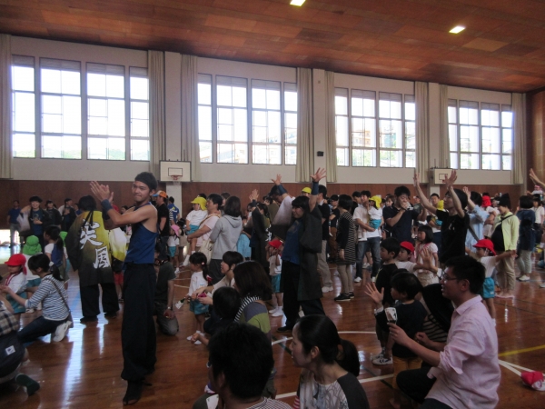 みんなでよさこい踊ったよ☆