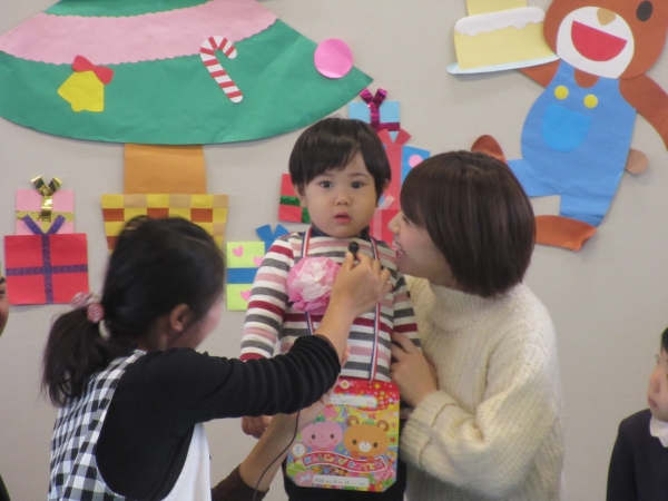 ドキドキしたけど…お名前上手に言えました