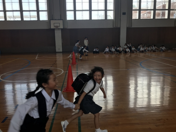 ランドセルリレー☆