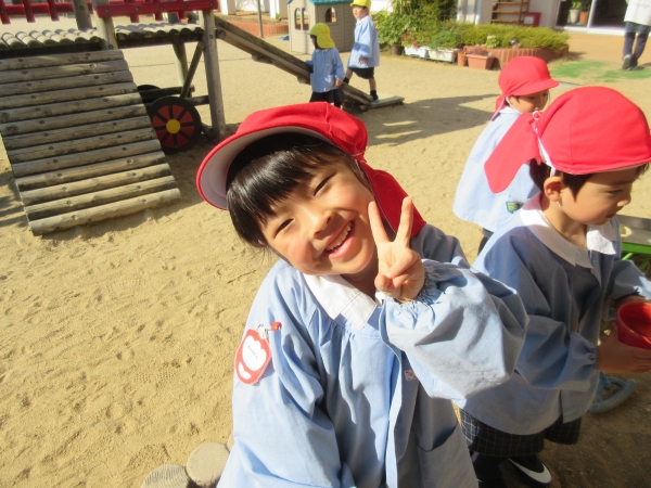 お山を作るんだー！