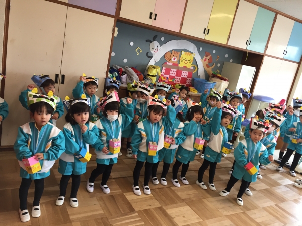 今からいざ！豆まきへ！！