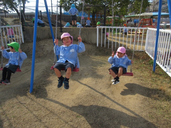 年中大人気☆ブランコ