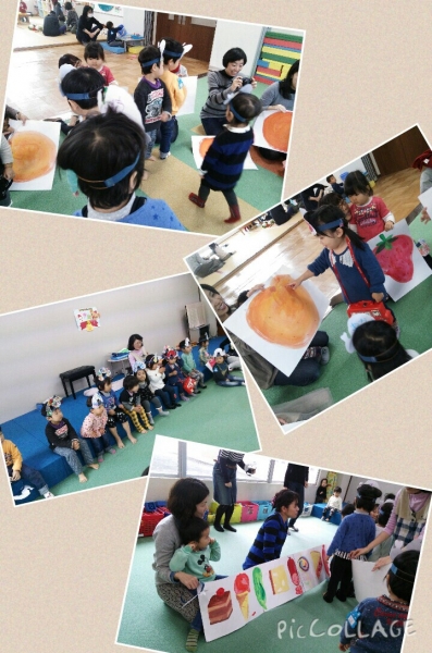 お母さんたちも一緒になって♪