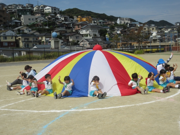 年中さんのバルーン、皆さん、どうですか、素敵でしょう。