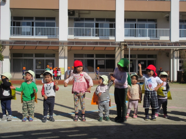 サンサン体操いくよ。